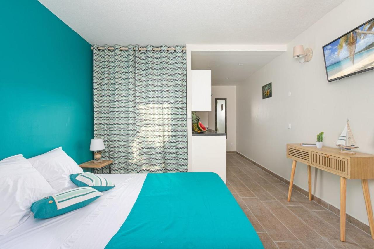 Studio Corail 5 Min A Pied De La Plage - 1Br Studio 5Min Walk From Nice Beach Сент-Ан Екстериор снимка